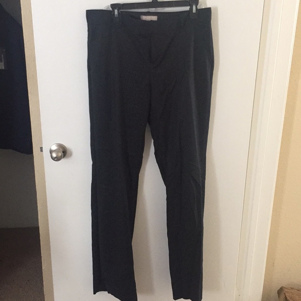 Black business casual pants